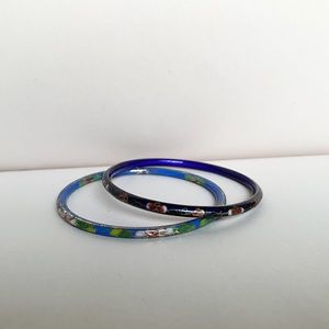 2 bangle bracelets